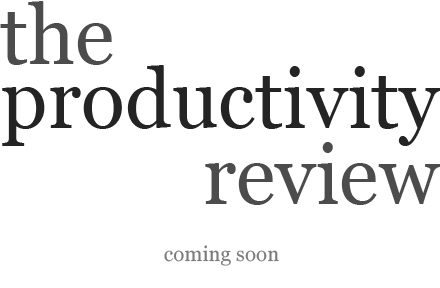 The Productivity Review